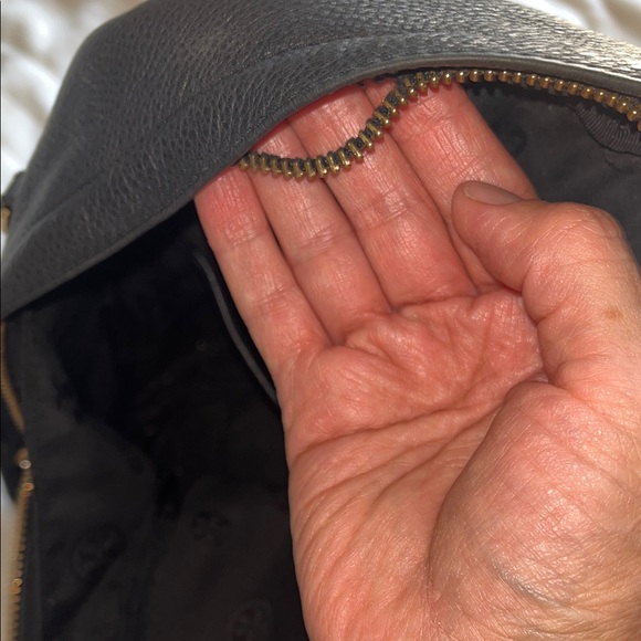 Tory Burch Black Leather Backpack - Picture 6 of 6